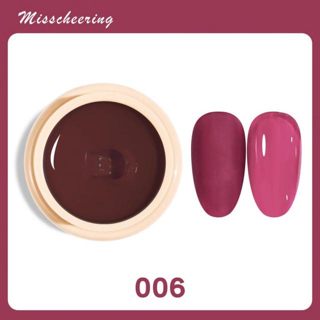 Solid UV Gel Nail Polish Solid Cream Gel Nail Polish Nail Art Semi-permanent Varnish UV Gel Nail Polish For ManicureTSLM1