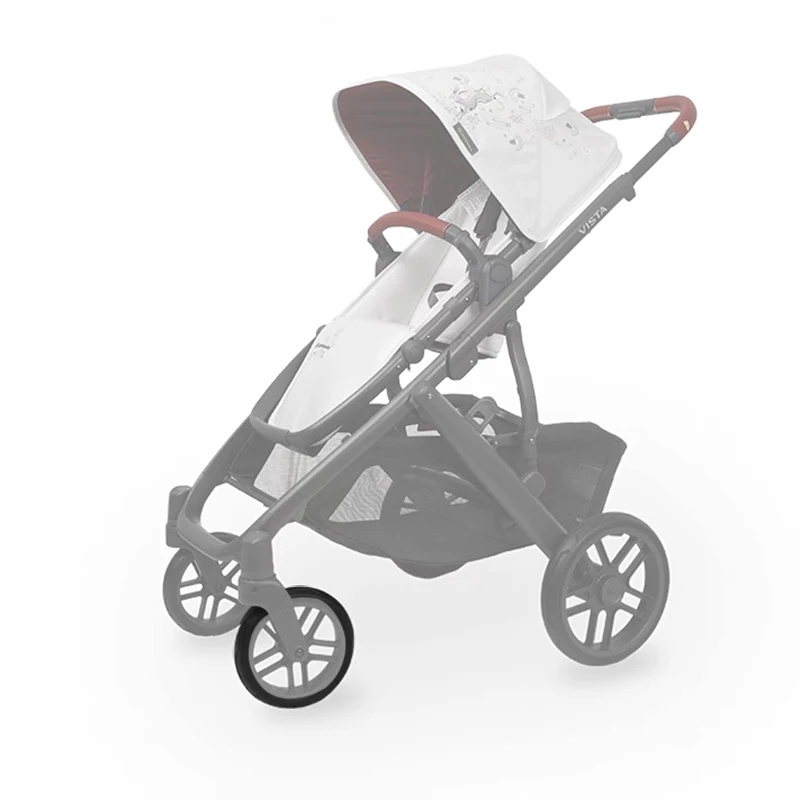 BabyStrollerTireForUppababyVistaPramFrontWheelPUTubelessBaby