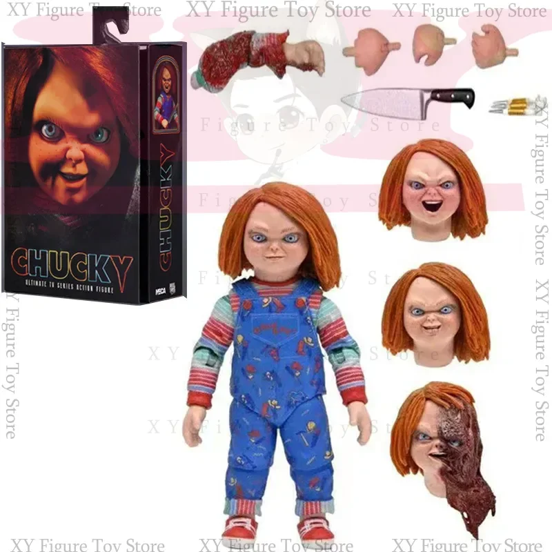 在庫あり) ネカ新バージョンチャッキーホラー人形 PVC フィギュア