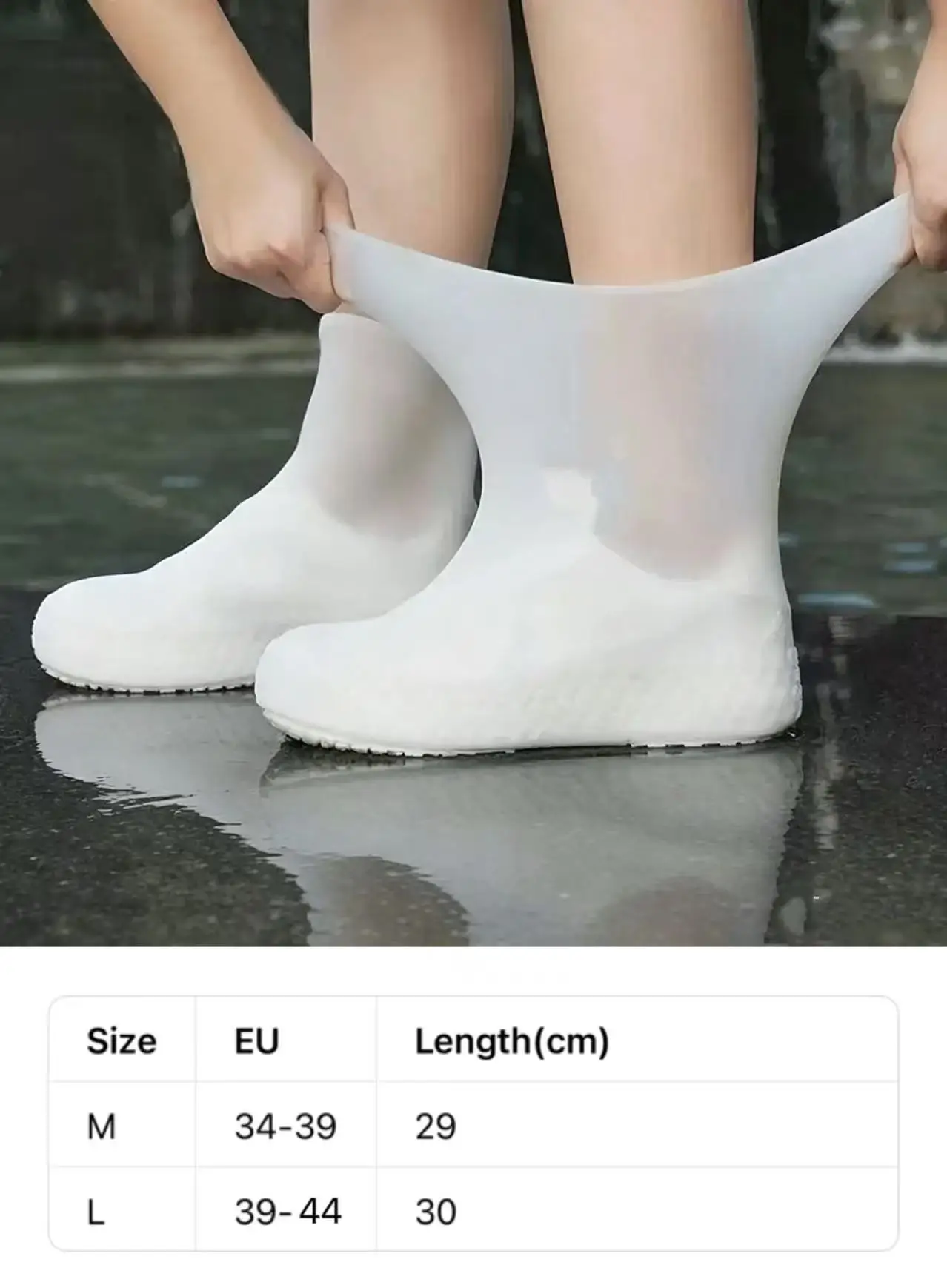 Durable Waterproof Non-Slip Silicone Shoe Covers