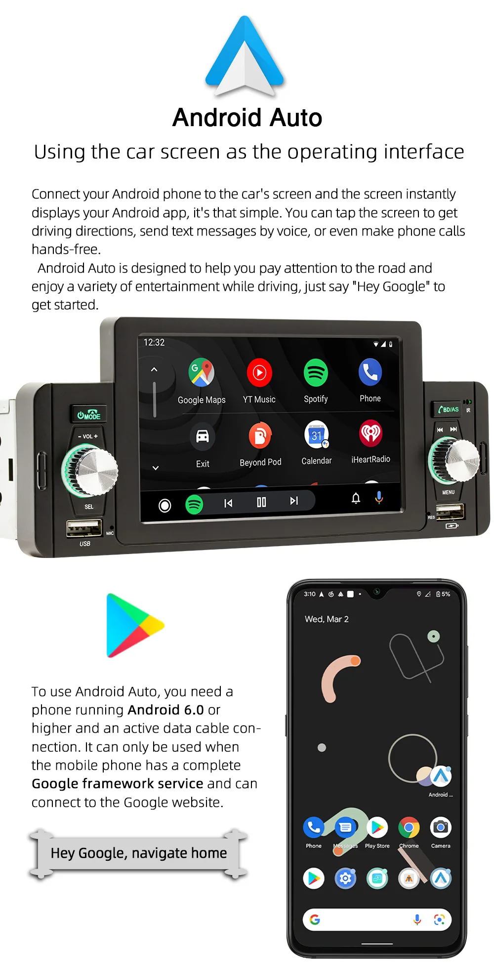 Car Carplay Radio 1 Din 5 Inch Multimedia MP5 Player Android Auto MirrorLink Bluetooth FM Autostereo Universal Unit car multimedia player car radio car radio player car music player mp3 music player