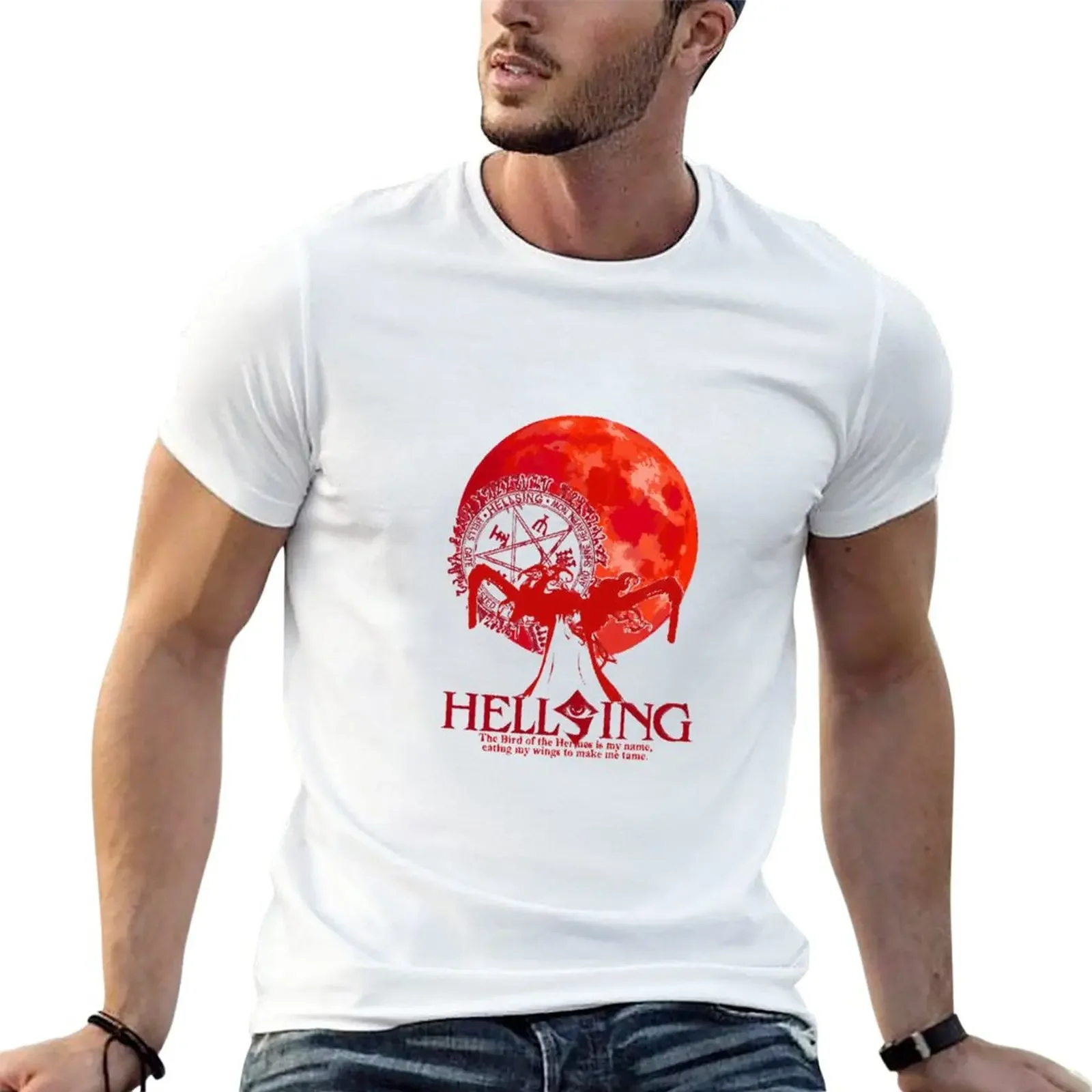 

AlucardHellsing T-Shirt vintage clothes plus size tops mens t shirts pack