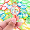 5/10pcs Mini 2" Magnifying Glasses Plastic Pocket Children Detective Explorer Crafts Colorful Party Favors Toys Gifts for Kids 1