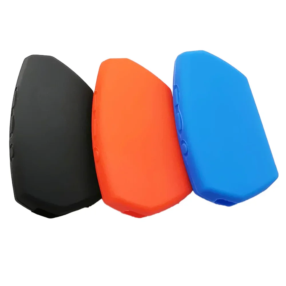Silicone Car Key Case Protector For Pandora DX-90 D010 DX 90 91 6X 9X 90B 90BT 90L 42 Moto Russia 2 Way LCD Remote Alarm Cover