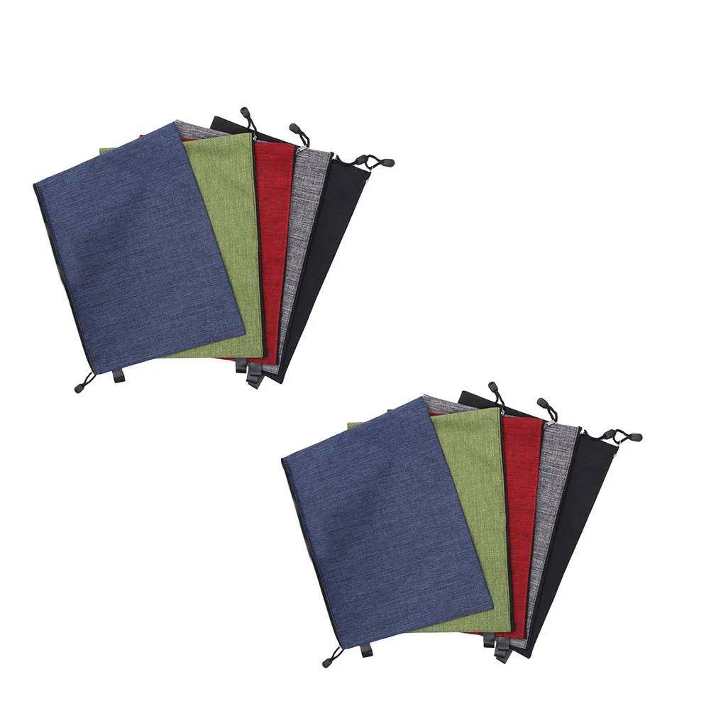 10Pcs B4 방수 파일 가방 지퍼 주최자 옥스포드 천 문서 홀더 휴대용 파일 포켓 사무실 학교 용품 파우치