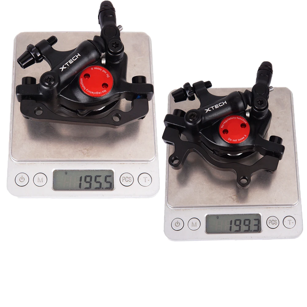 Kit D'étriers De Frein Hydraulique Pour Vélo - Double Piston - Montage Universel (avant/arrière)