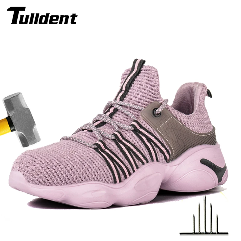 

Защитные ботинки с низким верхом, безопасная спортивная обувь для активного отдыха и походов, дышащие кроссовки, обувь со стальным носком, износостойкая защитная обувь