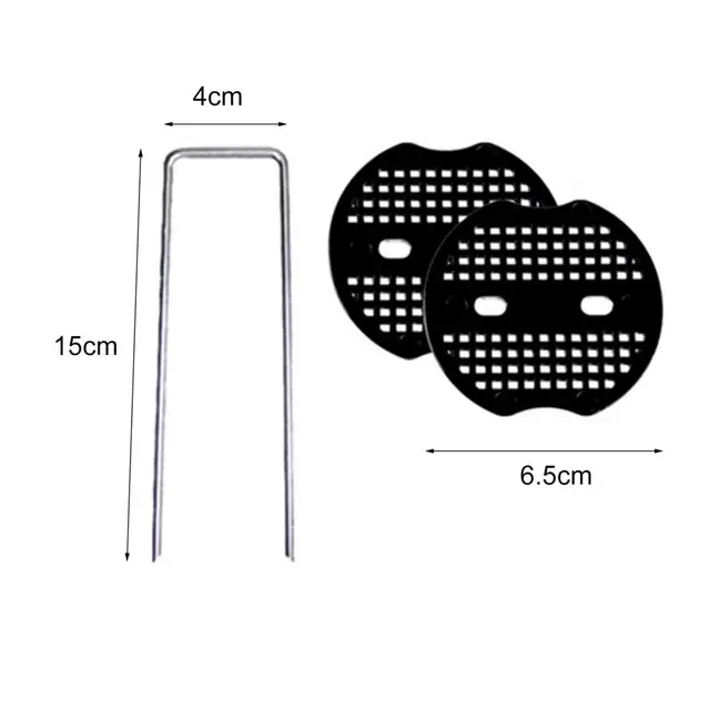 15Db Tájkapocsok Tartós Erős, Újrahasznosítható, Rejtett Hordozható, Állítható Mini Fű Gát Szövet Kerti Kapcsok Napi Használat - Image 6