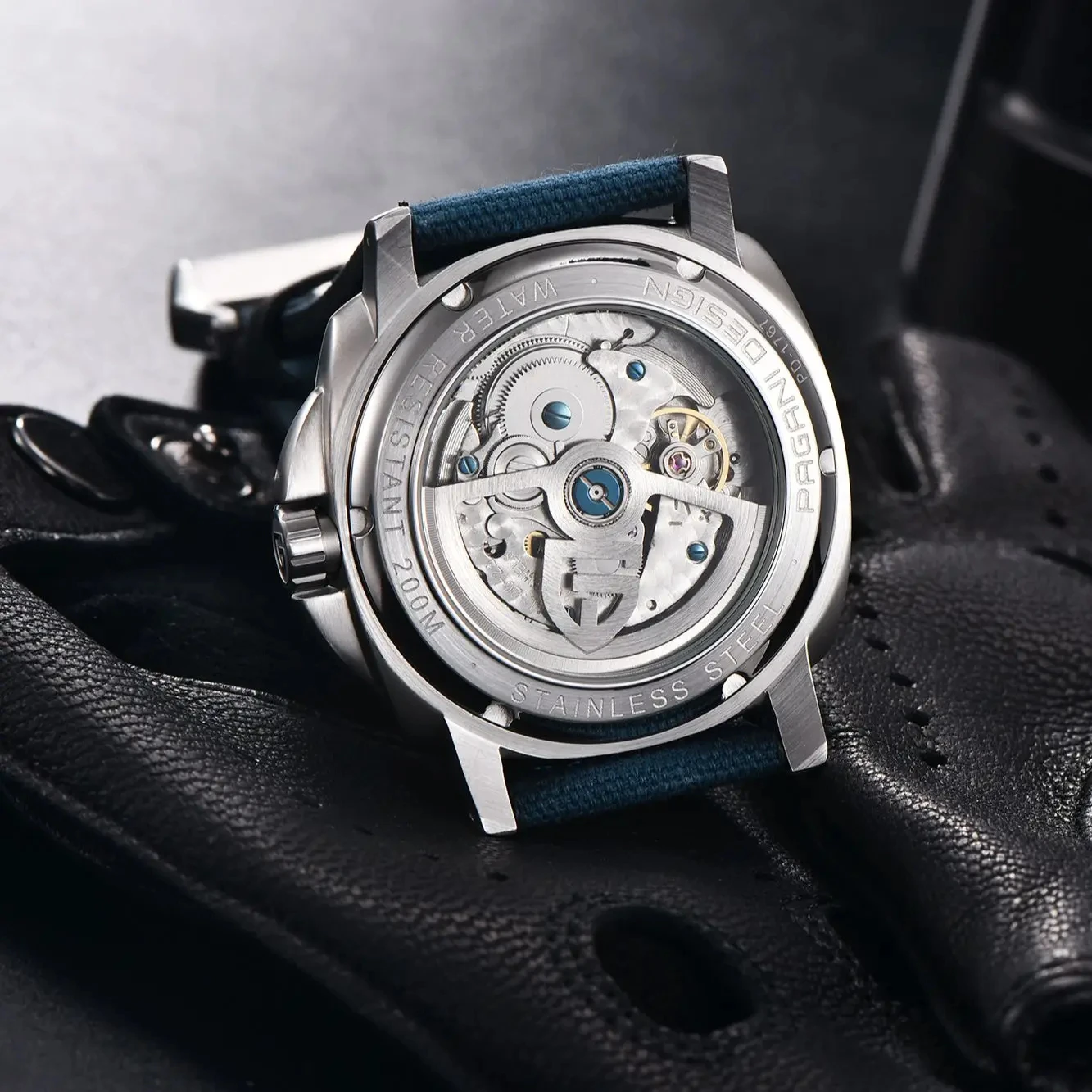 PAGANI DESIGN Men's Watches New Diver Automatic Mechanical Watch Sapphire Stainless Steel Sport 20 Bar Clock Relogios Masculino