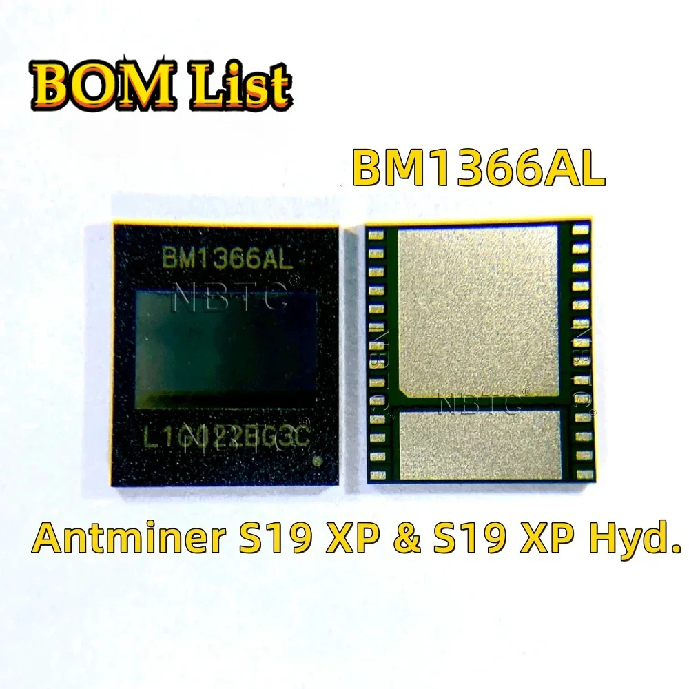 

5 pcs BM1366AL BM1366AG BM1366 ASIC CHIP same use For bitaxe Ultra ESP-Miner