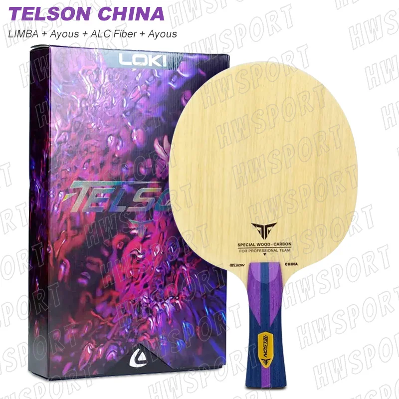 Loki telson tischtennis klinge profi 5 2 aus ping pong klinge telson cnf china leistungs geschwindigkeit – Detail 4