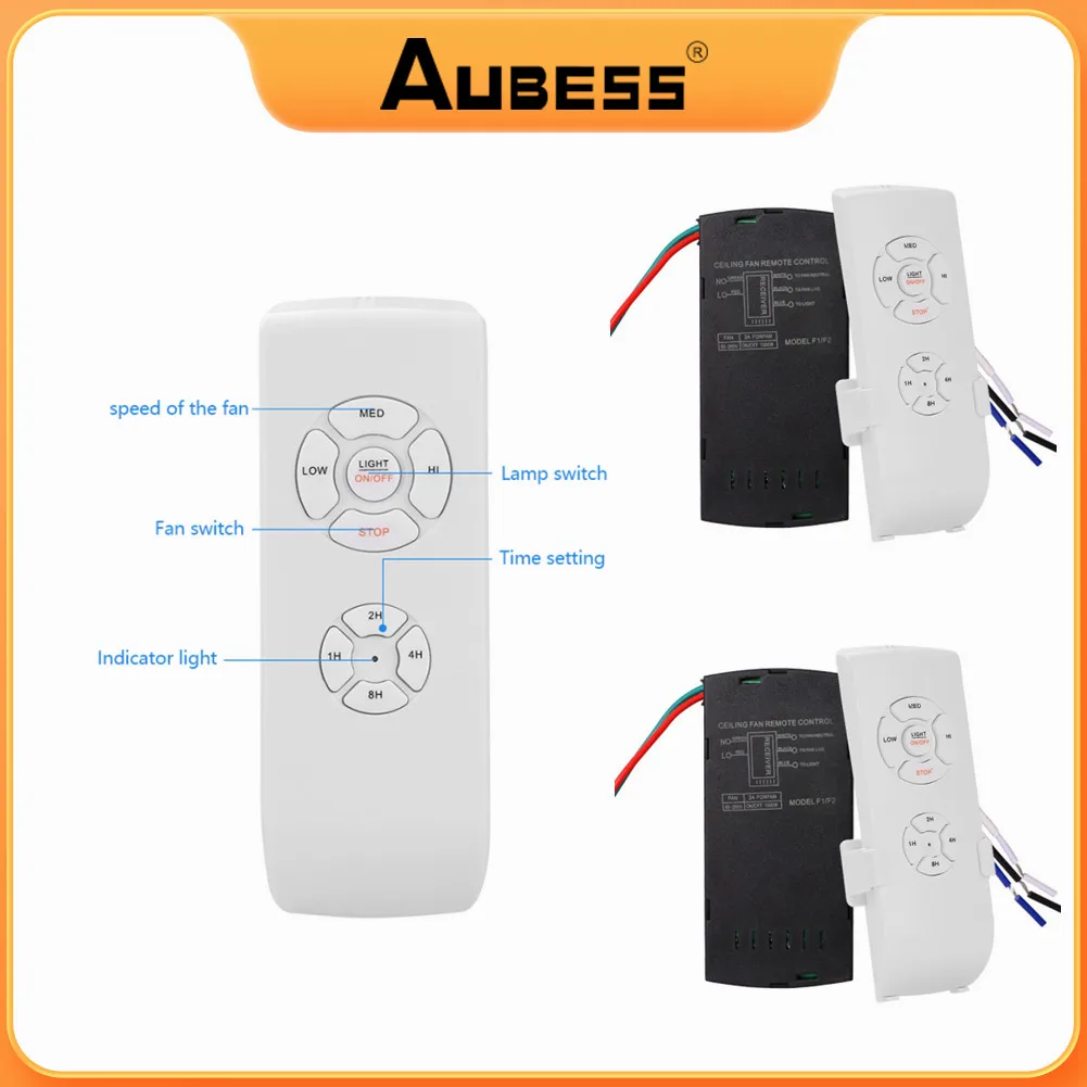 Ceiling Fan Lamp Remote Controller Universal 110240V Diy Smart Remote