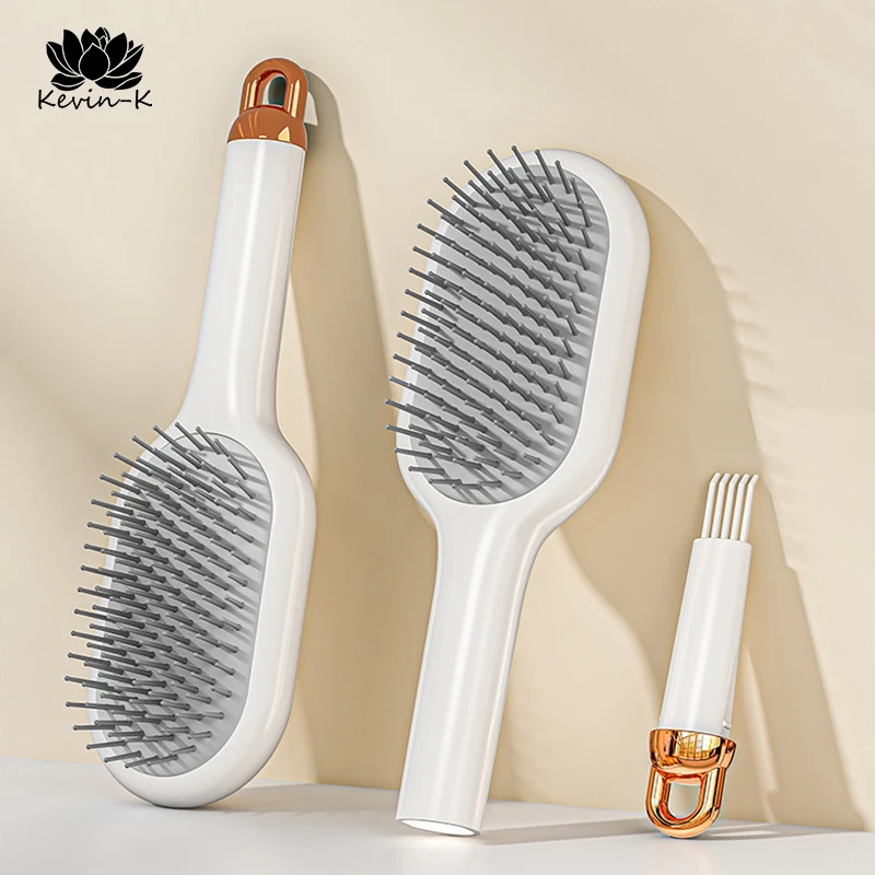 

Anti-Static Cushion Brush for Women, Massage & Volumizing Hair Comb for Long and Curly Hair, Home Use Airbag Hairbrush
