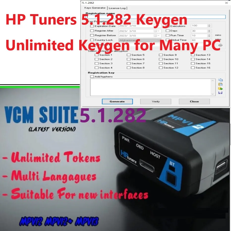 Tanie 2023 nieograniczone tunery HP 5.1.282 Keygen dla wielu komputerów garnitur dla nowego sklep