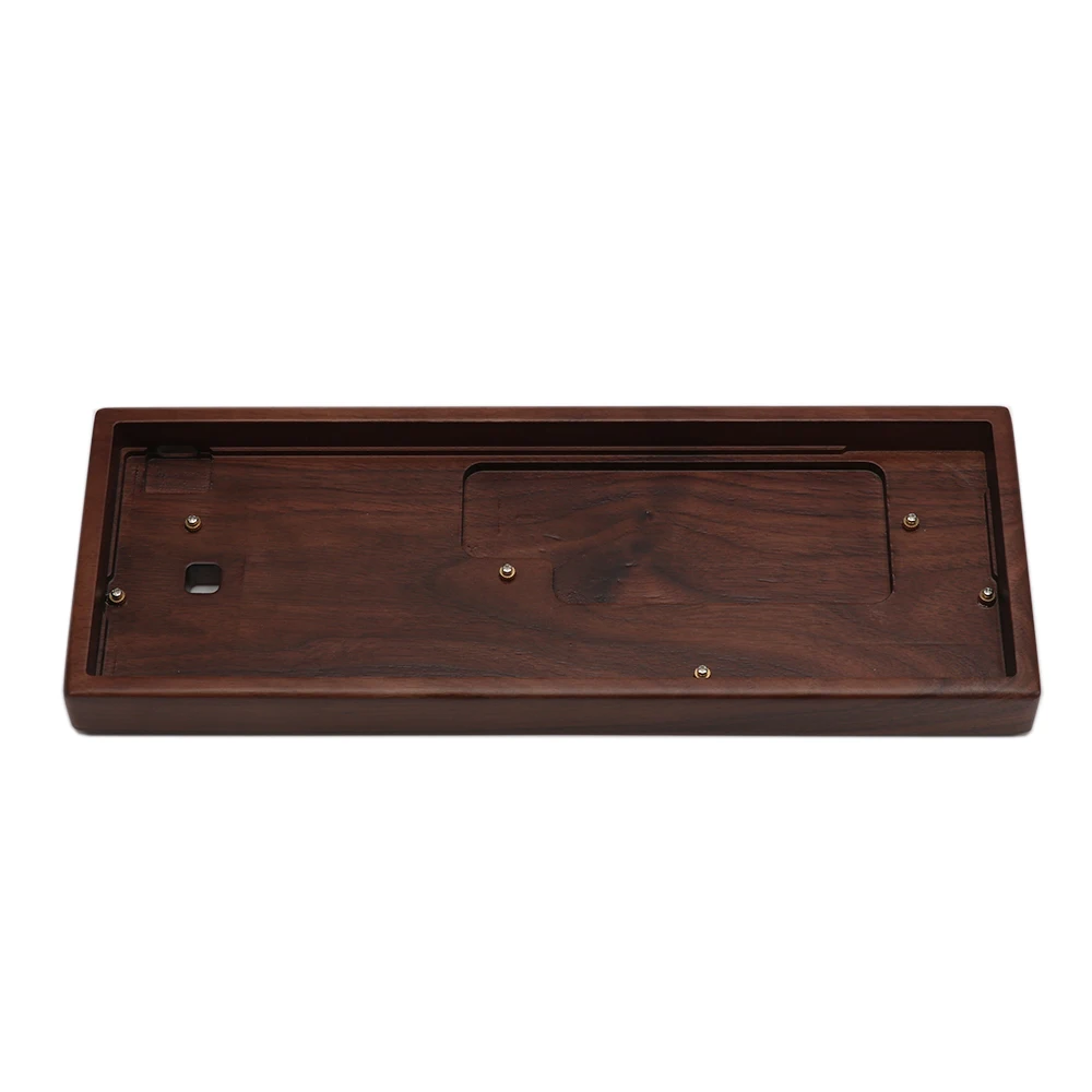 Keypro-caixa do Teclado Mecânico de Madeira Madeira Gh60 60 61 64 Wooting60 - Imagem 5