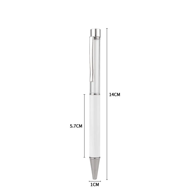 Newest Sublimation Metal Ballpoint Pen Body Pen Sublimation Blanks For Photo Print Creative Advertisement Gift