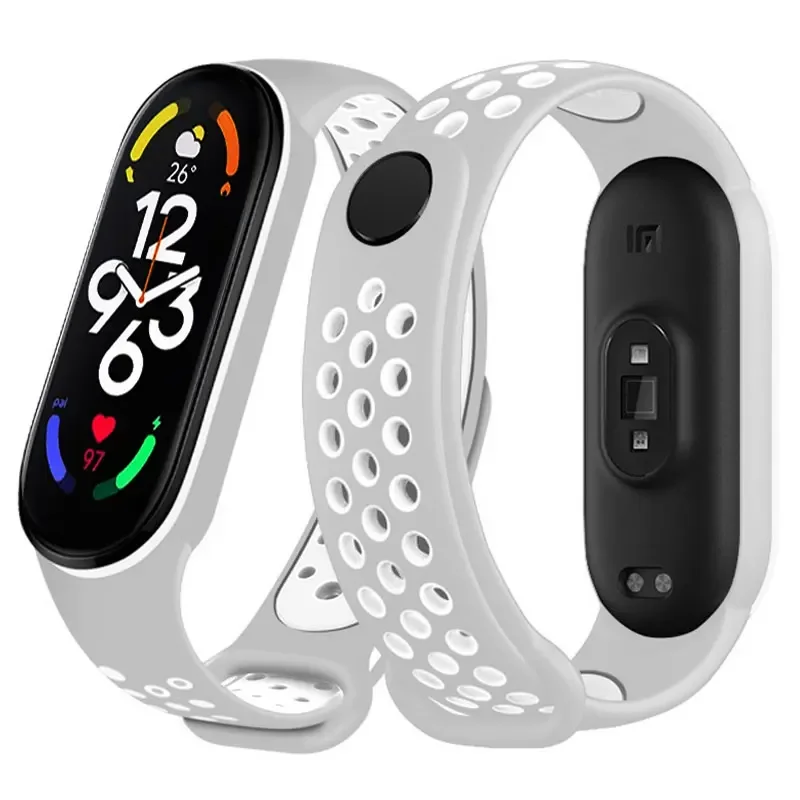 Silicone Sport Wristband for Smart Fitness Tracker