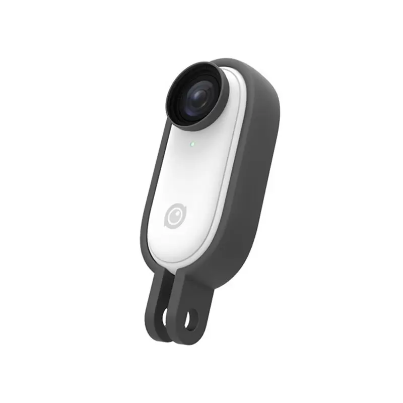 Insta360 Go2용 M05K 보호 프레임 마운트 1/4 스레드 어댑터 조정 가능한 각도 브래킷 안정기 Insta360 Go2용 2 In1
