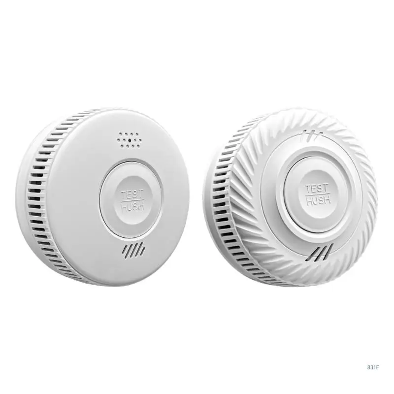 

Professioanl Wireless Smoke Alarm Smart Smoke Detectors Photoelectric Sensor 2.4GHz Connection fits for Home Security