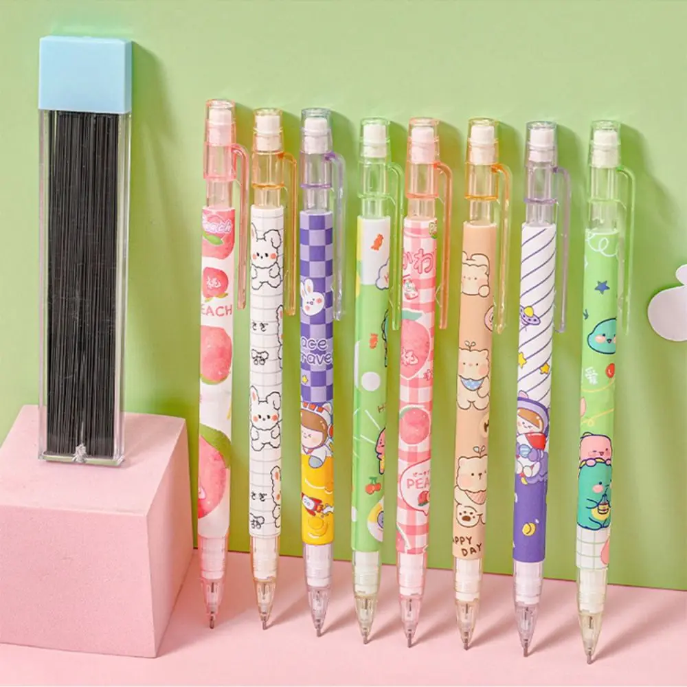 Cute Astronaut Animal Mechanical Pencil - 0.5mm Automatic Writing Tool