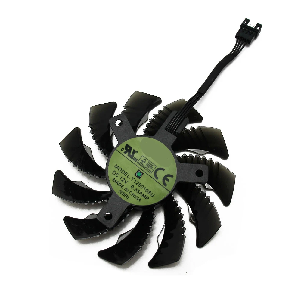 Nova Pcs 78 mm 4pin T128010su Pld08010s12hh Gtx1080 fã Gpu para Gigabyte Gtx Aorus Gtx1060 1070 1080 g1 1070ti 1080ti 960 980ti - Imagem 3