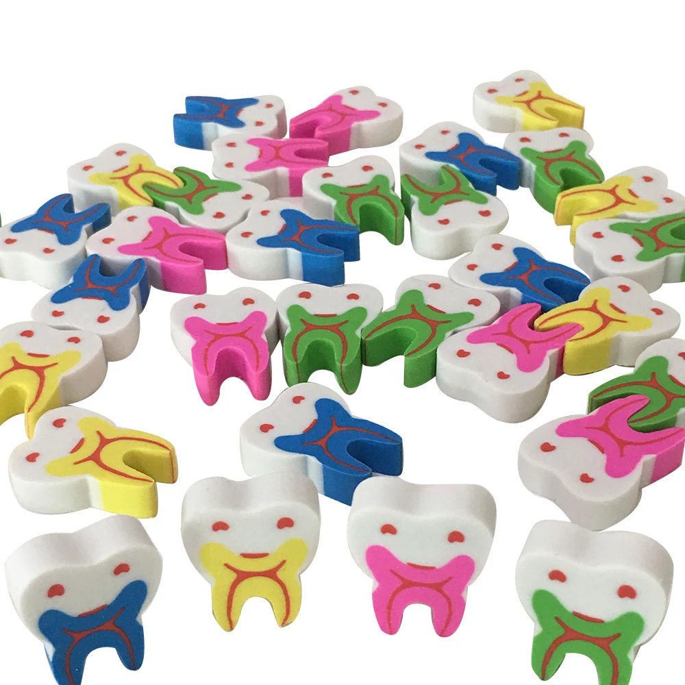 DentalCreativeTeethShapeErasersLovelyRubberEraserForKids