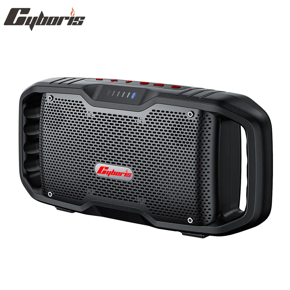 Cyborisx10 Soundbox Potente Da 120W, Subwoofer Ad Alta Sensibilità, Altoparlante Bluetooth Portatile, Surround Stereo, 10000Mah, Suono Hifi