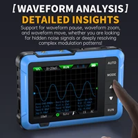 DSO-510 2-in-1 Handheld Oscilloscope Signal Generator Single Channel 10 MHz Bandwidth 48 MSa/s Sample Rate 1KHZ Calibrated 2