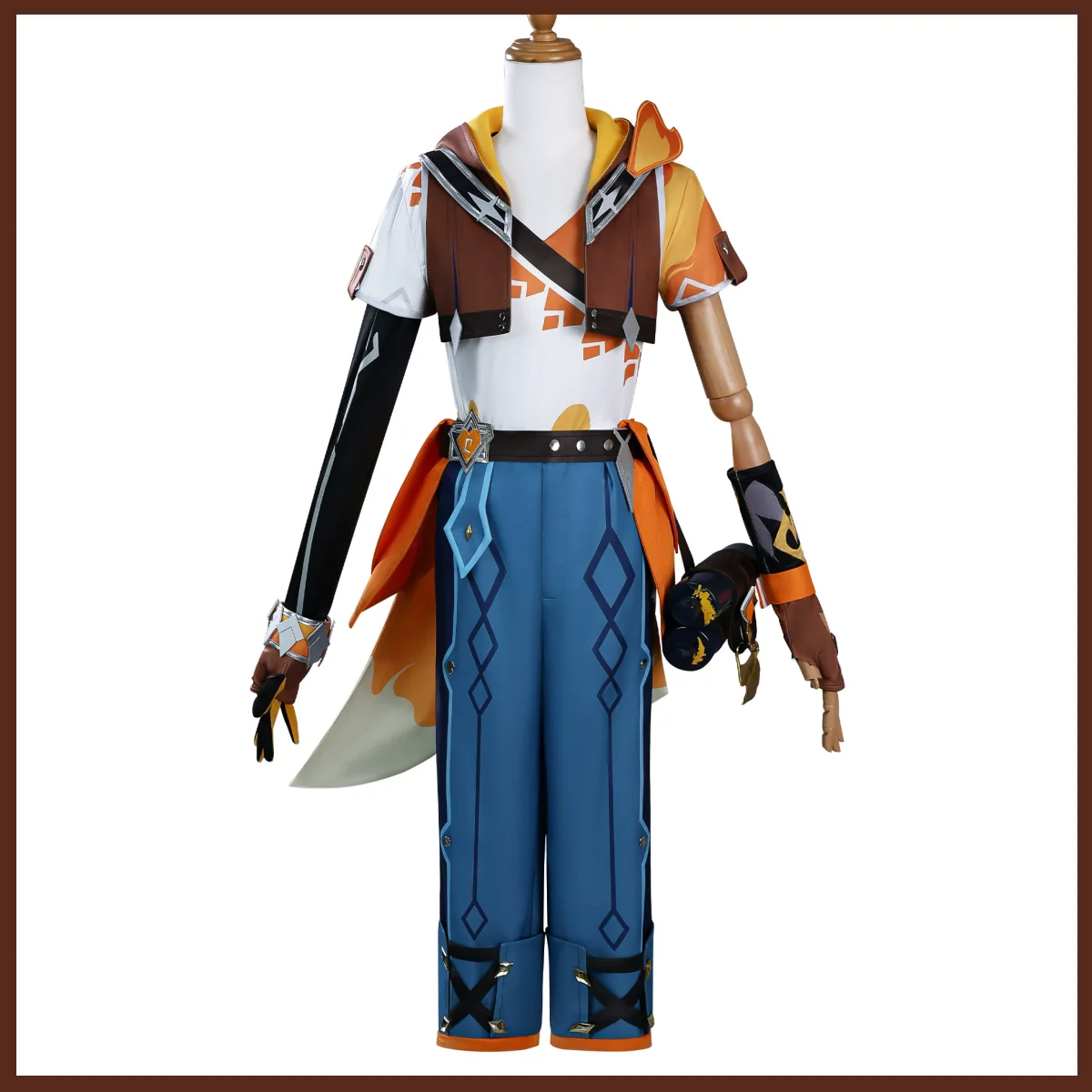 Genshin Impact: Bennett | Knights of Favonius Uniform Cosplay Costume Set 30 Genshin Impact Bennett Knights of Favonius Uniform Cosplay Costume