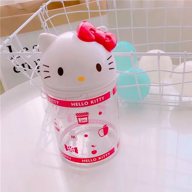 Sanrio Kittycat Cinnamoroll Cotton Swab Tube Makeup Tool Storage Tube