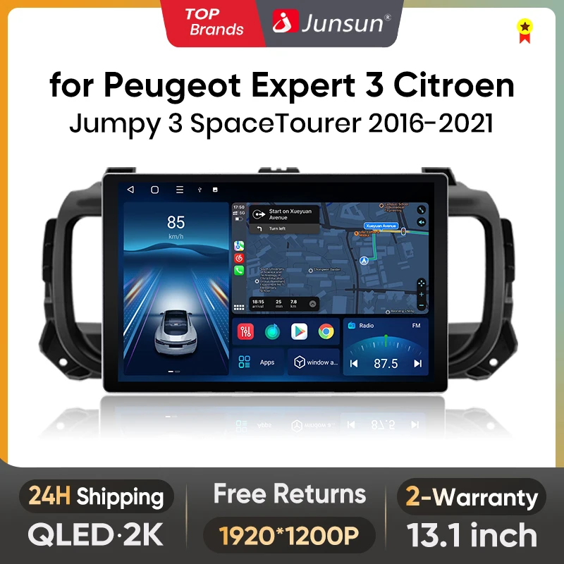 ANDROID - 【シンさん専用】 Junsun X7 MAX 13.1“ 2K Wireless CarPlay Android Auto Car