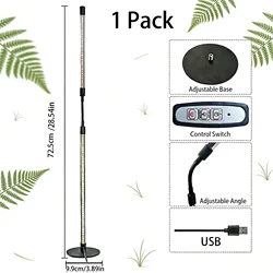Adjustable Desktop Grow Light with Timer and Dimmable Settings - USB (Grow Light 1 Pack)