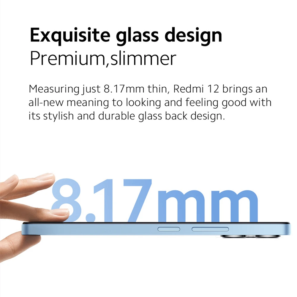 World Premiere Xiaomi Redmi 12 Global Version 128GB 8GB 256GB 6.79