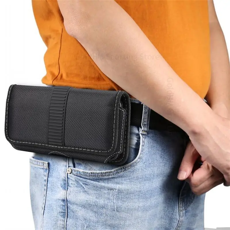 

For Doogee N50 N40 Pro Oxford Cloth Leather Pouch Case For Doogee N20 N10 X98 X97 X96 X90L Magnetic Flip Waist Bag Phone Cover