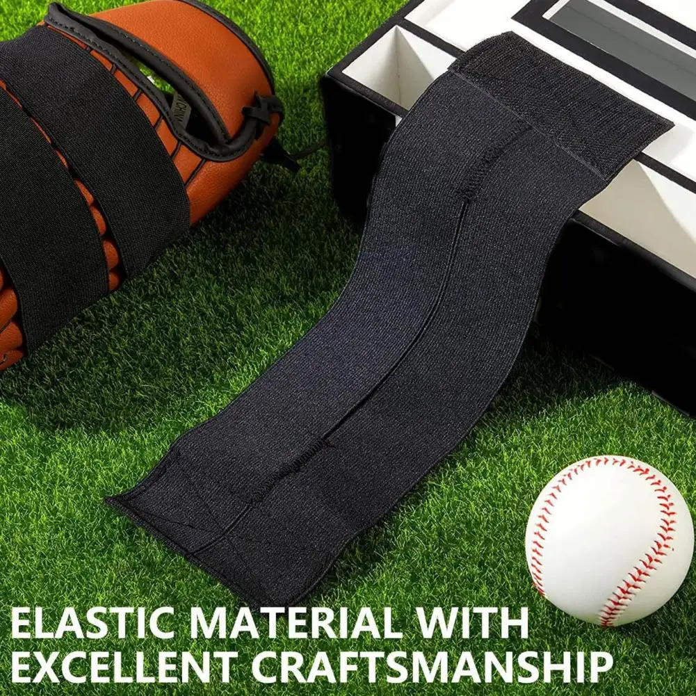 Baseball Softball Glove Strap Thicken High Elastic Baseball Glove Wrap Band For Quick Pocket Formation Adjustable Hot Gloves