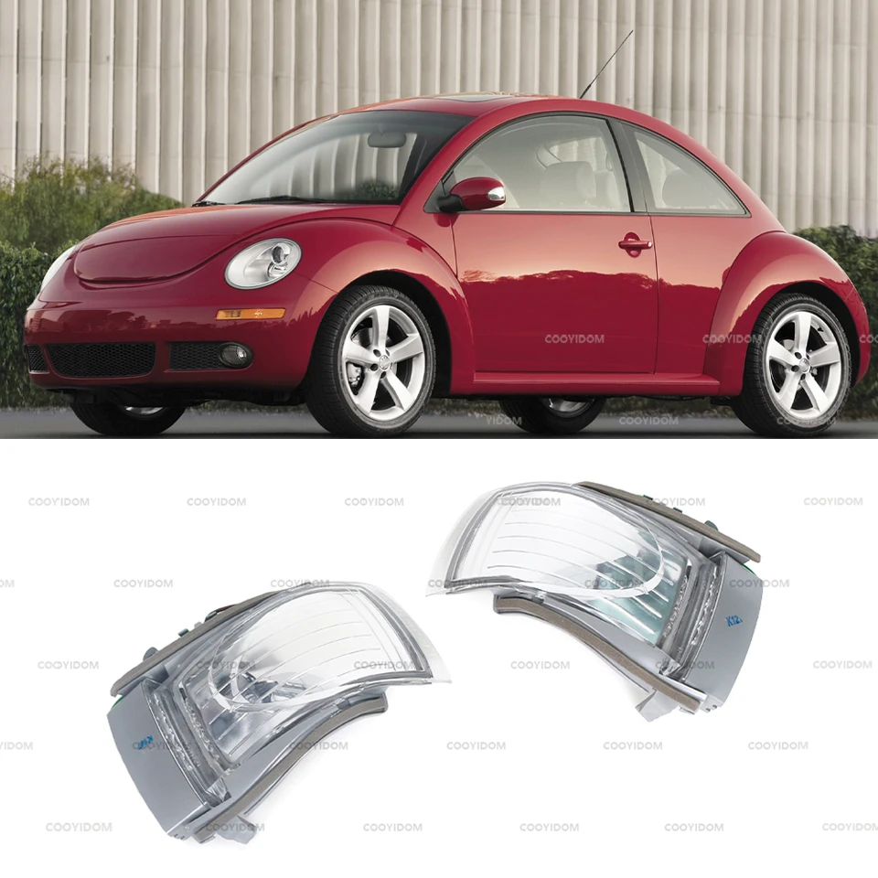 CarLights360: Fits 2006 2007 2008 2009 2010 VOLKSWAGEN BEETLE Front Signal/Corner Light Assembly Driver Side W/Bulbs - Replacement For VW2530109 - View #5