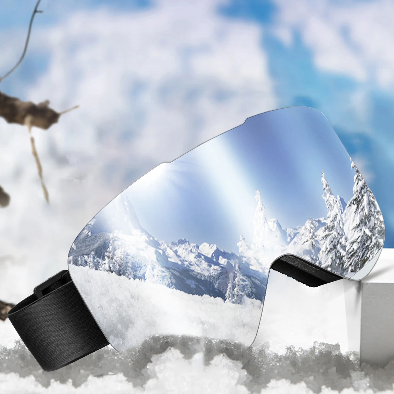 Outdoor SKI Goggles UV400 Anti-Fog For Men And Women Teen