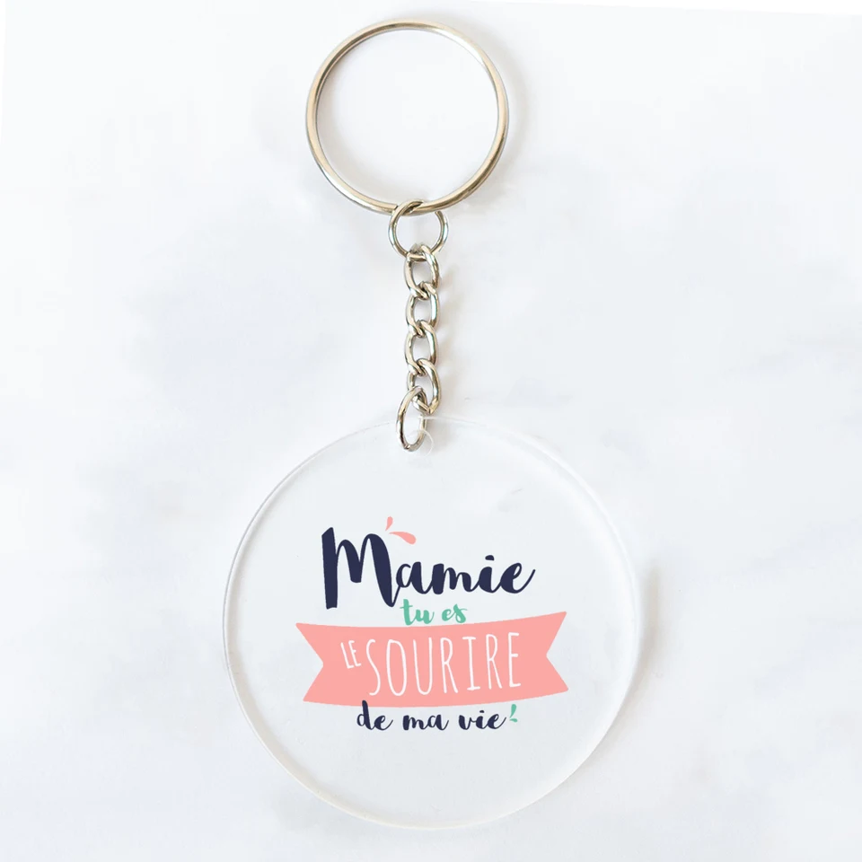 Portachiavi Personalizzato Per Tata, Inciso 'Ti Voglio Bene Fino Alla Luna E Ritorno', Regalo Per Nonna, Nipote, Compleanno, Festa Della Mamma - 5