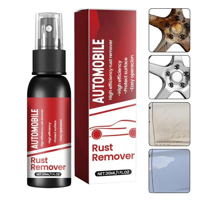 

Multi-purpose Rust Remover Spray 50ml Auto Metal Rust Removal Iron Powder Remover Motorcycle Stain Remover For Wheel Rim Parts