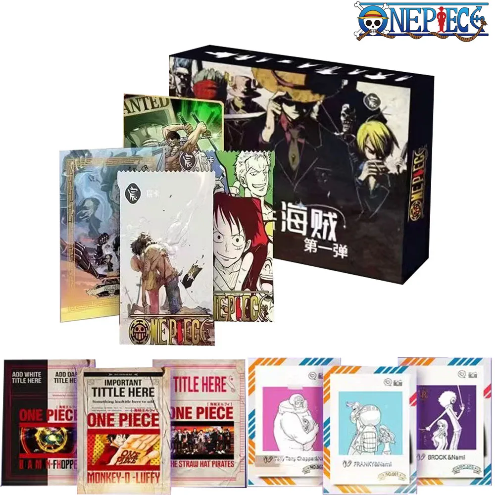

Wholesale New One Piece Card Luffy Quality Cards Character Collections Card TCG CCG Game Collectibles Battle Card Kids Toy Gift