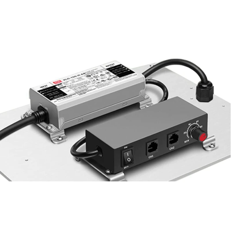 조광기 스위치 직렬 동기화 컨트롤러, 회전식 ON/OFF, 0/1-10V 디밍 LED 드라이버 전자 안정기, 3X DC 0-10V
