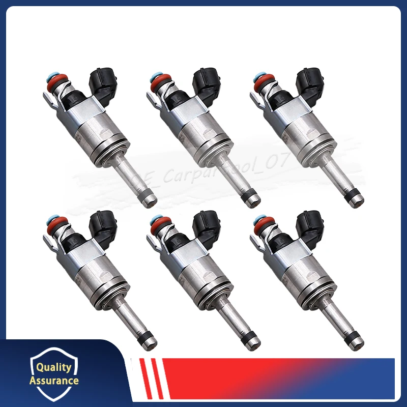 2018-2019 포드 F-150 용 연료 인젝터 JT4E-9G929-AB 6 개 세트, 2.7L JT4E9G929AB JT4Z-9F593-C