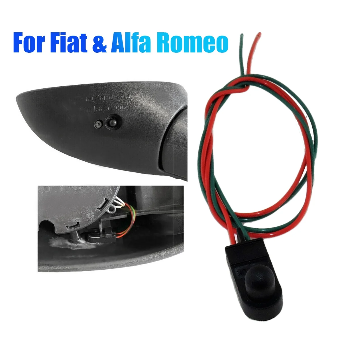 Outside Ambient Temperature Sensor For Fiat 500 500X 500L Punto Alfa Romeo 05-18 Underneath Door Mirror Car Accessories