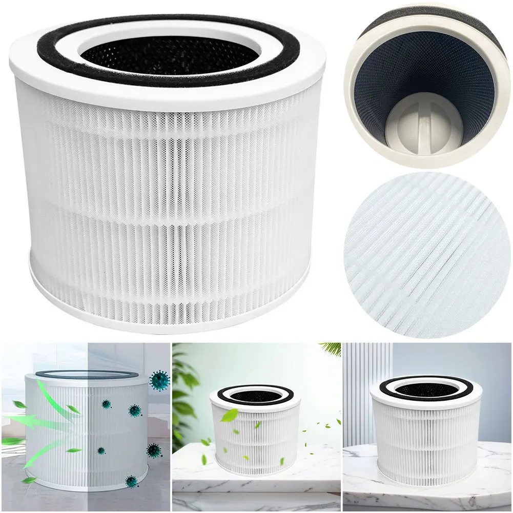 공기청정기 필터 냄새/연기 제거 공기청정기 여과 카트리지 레보이트 코어 300S/300-RF용 교체 필터