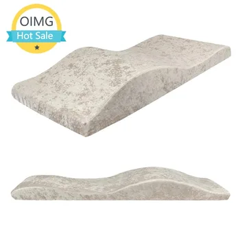 Lash Mattress and Cover Wave Colchon Camilla Pestañas Beauty Salon Mattress Eyelash Foam Spa Beauty Bed Curved Topper 1