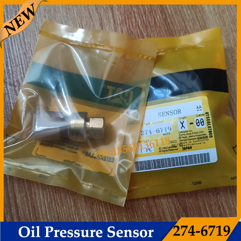 

High Quality Engine Oil Pressure Sensor 274-6719 2746719 274 6719 For Caterpillar CAT C15 C175 C27 E330D E336D E329D