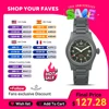 Boderry LANDMASTER Field Watches Titanium Automatic Seiko NH35 Movement Sport 100M Waterproof Outdoor Dive Wristwatch Mens 1