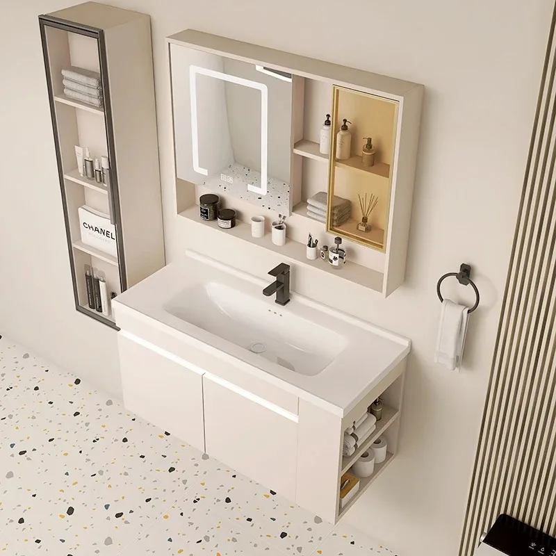Display Scaffali Di Lusso Mobiletto Del Bagno Comò Di Lusso Cassetto Lavello Mobiletto Del Bagno Di Lusso Badkamer Kast Mobili Da Esterno