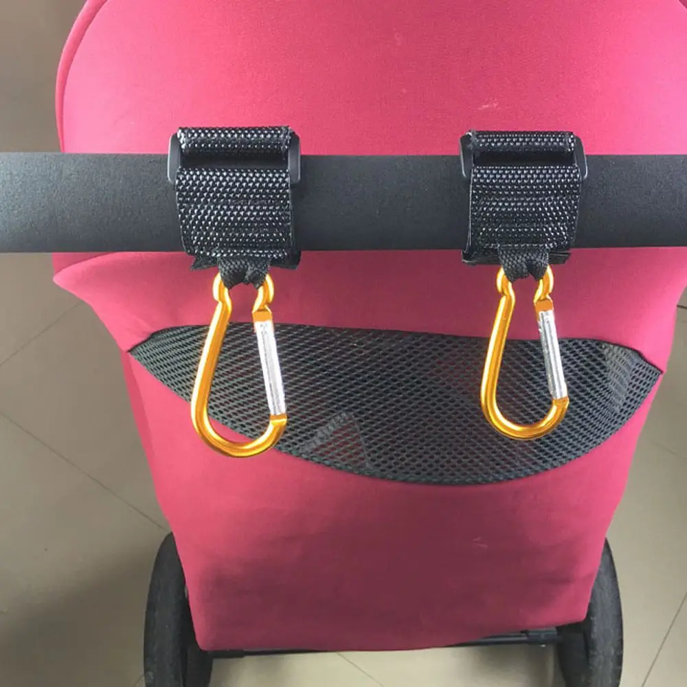 Baby Stroller Hooks Stroller Organizer Hook Metal Pram Baby Car Hanger Diaper Bags Kids Pushchair Baby Stroller Accessories baby stroller accessories box