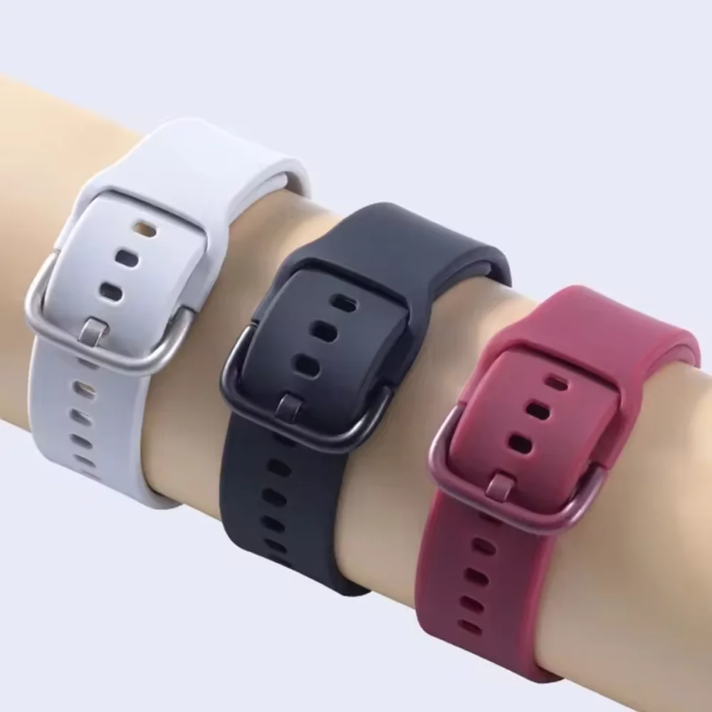 Breathable Silicone Sports Strap - Universal Replacement Bracelet